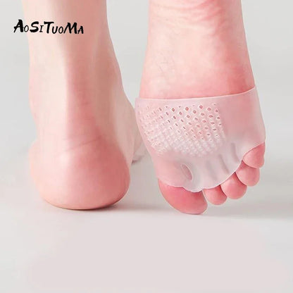 Silicone Front Foot Pads 2-Pack – Bunion Relief & Forefoot Cushion, Foot Support Home Use 2026