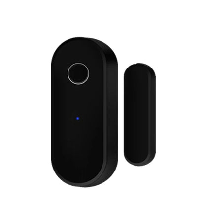 Tuya Smart Zigbee Door Sensor - Black Window Detector for Home Security System with Smart Life APP