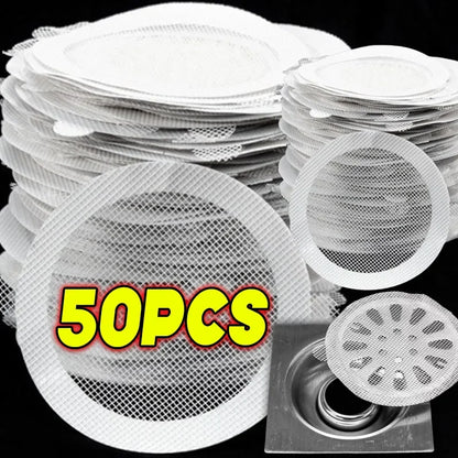 Floor Drain Filter Hair Catcher Screen Disposable Prevent Hair Clogs Drain Stopper Cover Bathroom Accessory Fall 2026