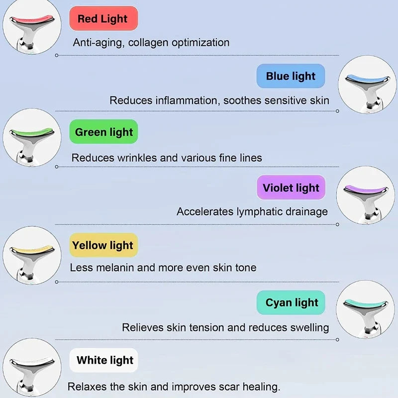 Face Lifting Massager EMS Neck And Face Device LED Photon Therapy Anti Wrinkle TikTok Viral Fall 2026 Gift
