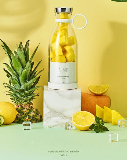 Portable Blender 350ml Wireless USB Juicer Cup Travel Bottle Smoothie Extractor TikTok Viral Summer 2026 Gift