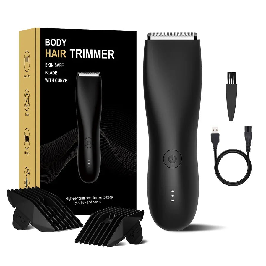 Body Groomer Waterproof Dual Head Electric Shaver With LED Light Foil Blades TikTok Viral Spring 2026 Gift