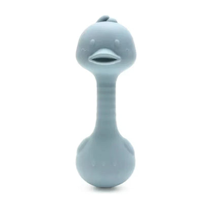 Silicone Rabbit Teether Rattle Newborn Sensory Toys