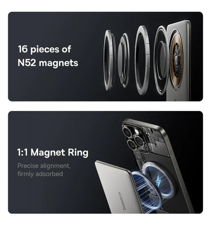 Ultra-Slim Magnetic Power Bank – Card-Sized 10000mAh PD 27W & 5000mAh PD 20W Wireless Charging 2026