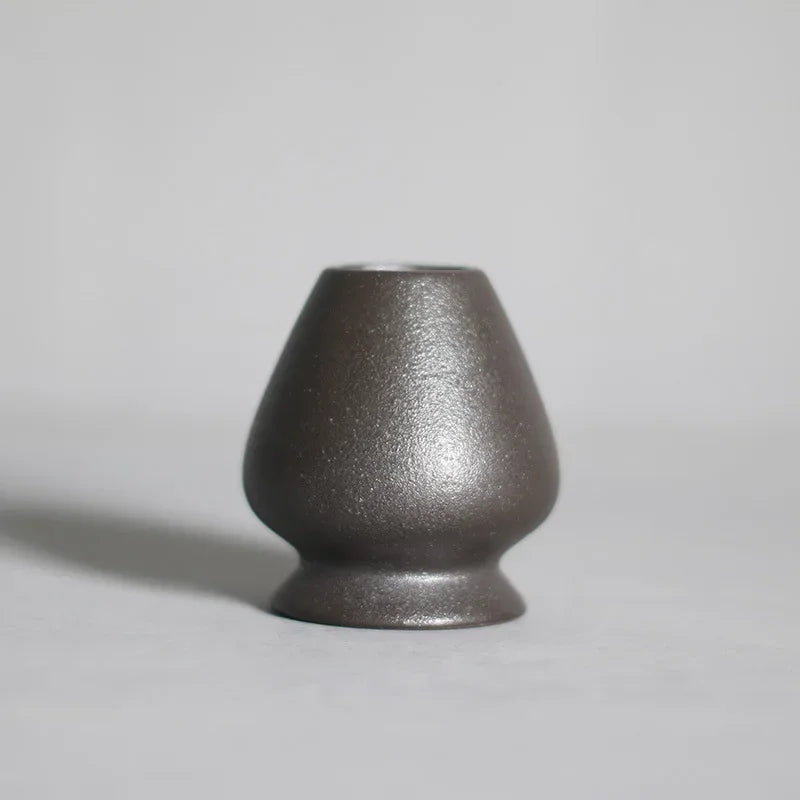 Matcha Tea Whisk Holder Pottery Stand Rustic Teaware