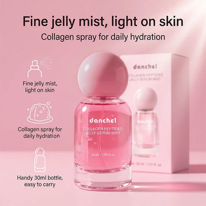 Collagen Peptides 2-in-1 Jelly Serum & Face Mist – Deep Hydration Moisturizing Skin Care Spray 2026