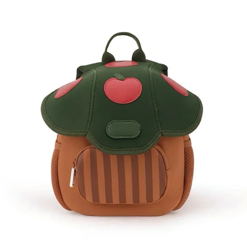 Kids Backpack Cartoon Mushroom Kindergarten Backpack Small Preschool Bag Back To School 2025 Lightweight Cute Gift