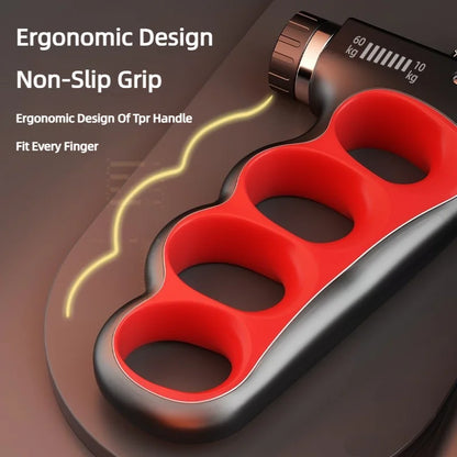 Adjustable Grip Strengthener - Fitness Equipment for Hand Strength & Recovery