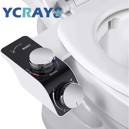 Bidet Toilet Seat Attachment Dual Nozzle Self Cleaning Non Electric Fall 2026 Home Upgrade