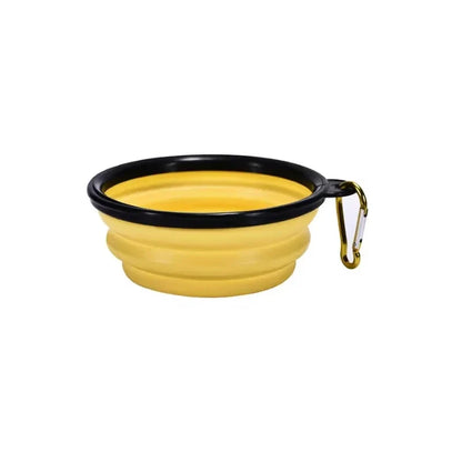 350ml Pet Folding Bowl - Portable Dog & Cat Food Water Bowl