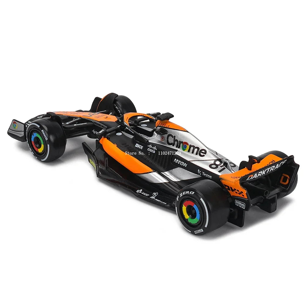 Die-Cast Car 1:43 Scale Formula One MCL60 Replica 2023 Collectible Display Model Fall 2025 Gift