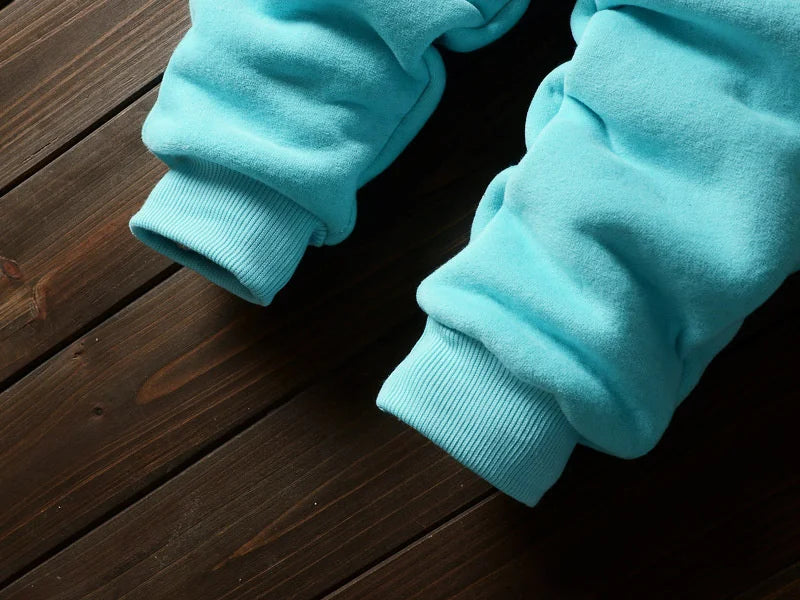 Additional gallery view 11 of kids thick velvet fleece 3-piece sleepwear set