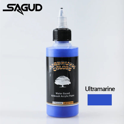 Airbrush Acrylic Paint Matte Inks Water Based Easy to Clean 32 Color Set 100ml Bottles For Model Hobby TikTok Viral Craft Trend 2026