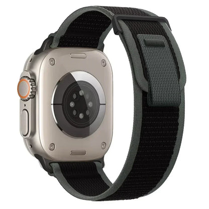 Nylon Trail Loop Apple Watch Band - Breathable Sport Strap for Ultra 3 2, Series 11 10 9 8 7 41-49mm