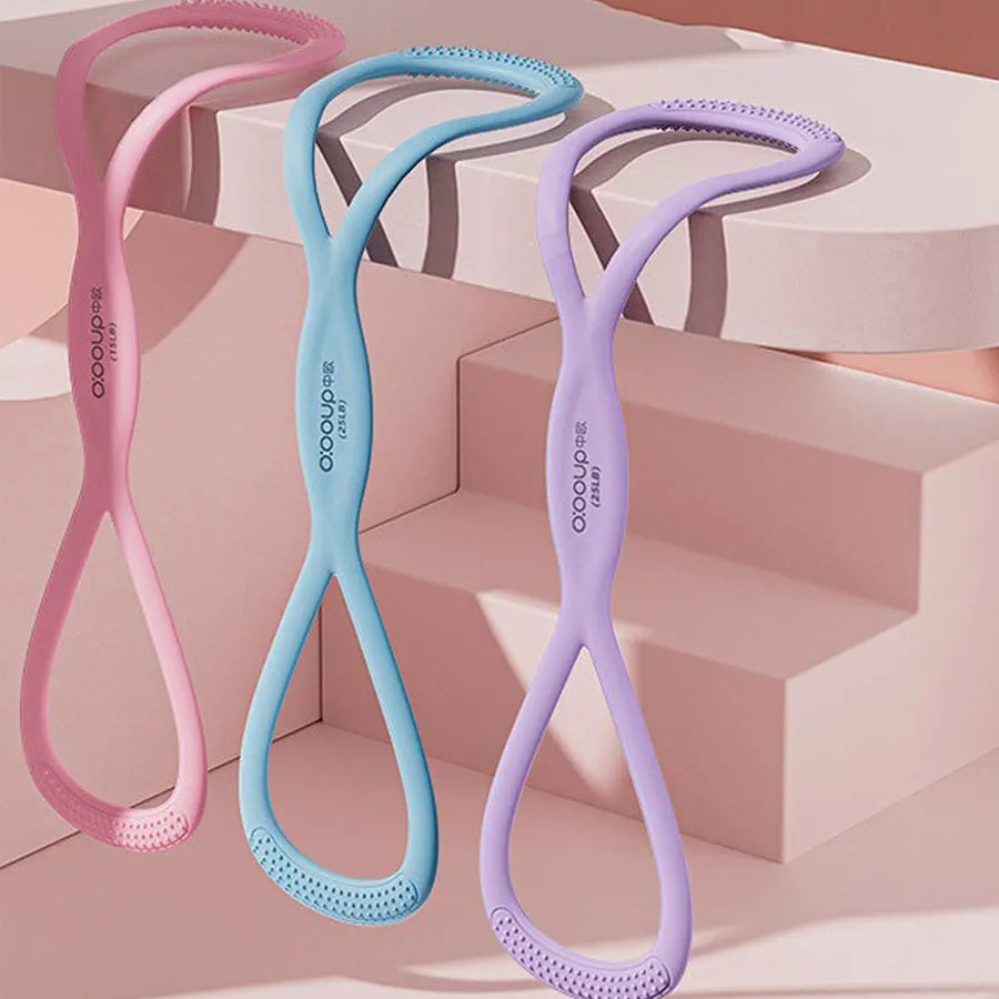 Resistance Bands - Yoga Stretch Fitness Band For Chest, Arm and Shoulder Exercises, Portable Home Workout 2026