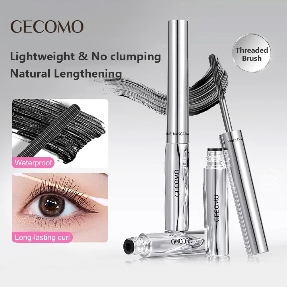 Mascara Waterproof Smudge-Proof Long-Lasting Curl Thickening Spiral Brush For Everyday Wear Fall 2026 Trend Gift Idea