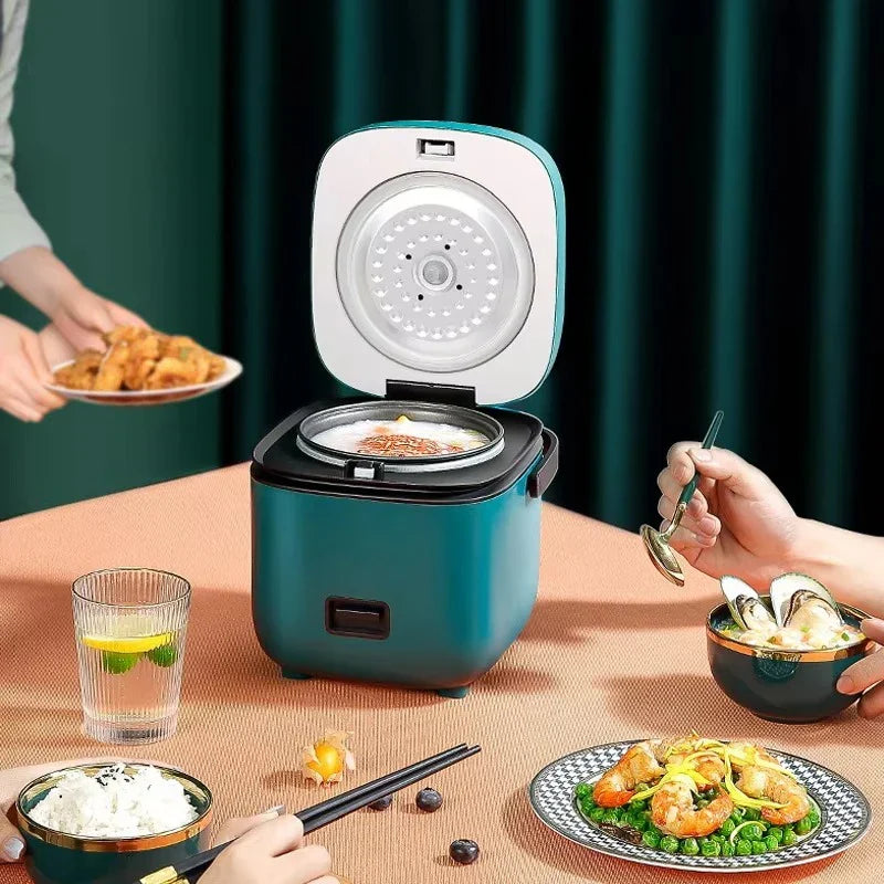Rice Cooker 1.2L Mini Automatic Electric Rice Cooker Small Capacity 1-2 Servings Back To School 2025 Nonstick