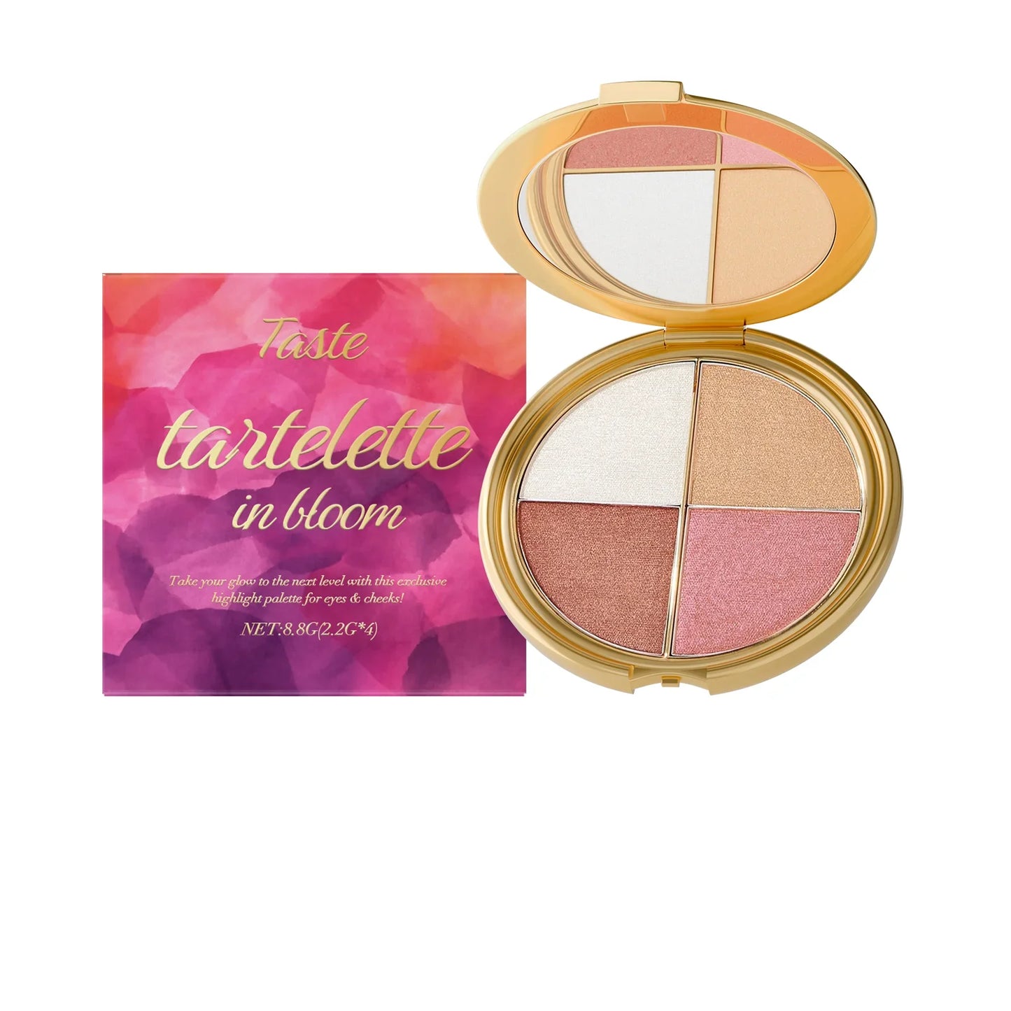 Eyeshadow Palette Highlight Blush Highlighter Brighten Eye Area Natural Look Portable Eye Makeup TikTok Viral Fall 2026