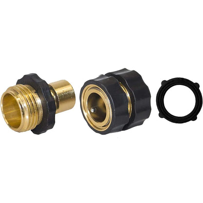 Garden Hose Quick Connector Set Male and Female Fittings with O Rings Leak Free Quick Connectors Spring 2026 Garden Upgrade