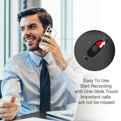 Mini Voice Recorder Clip On Magnetic Phone Dictaphone