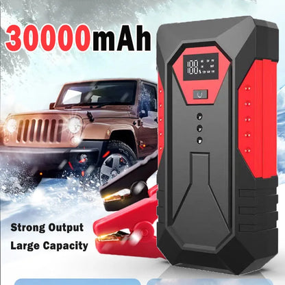 Car Jump Starter Power Bank 18000mAh 1200A Peak Emergency Booster for 12V Vehicles Fall 2025 Road Trip Safety