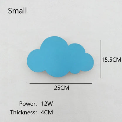 Cloud Wall Lamp Dimmable LED Nursery Light Remote Control Night Light Nursery Bedroom Decor Fall 2025 Cozy