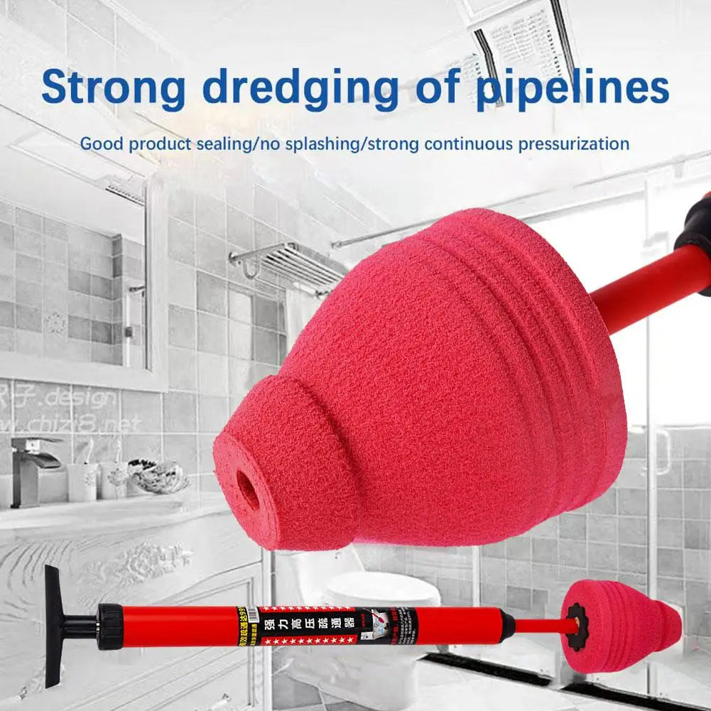 Toilet Plunger High Pressure Silicone One Shot Unblocker Fall 2026 Home Repair Essential