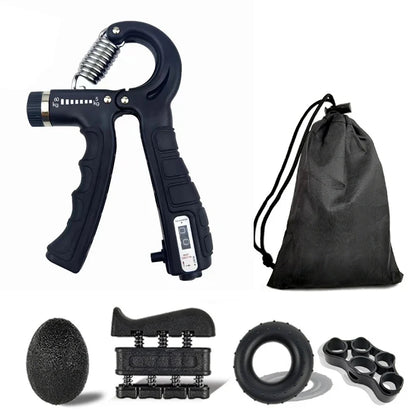 Adjustable Hand Gripper Fitness Equipment - Resistance, Strength Training Tool for Grip and Forearm