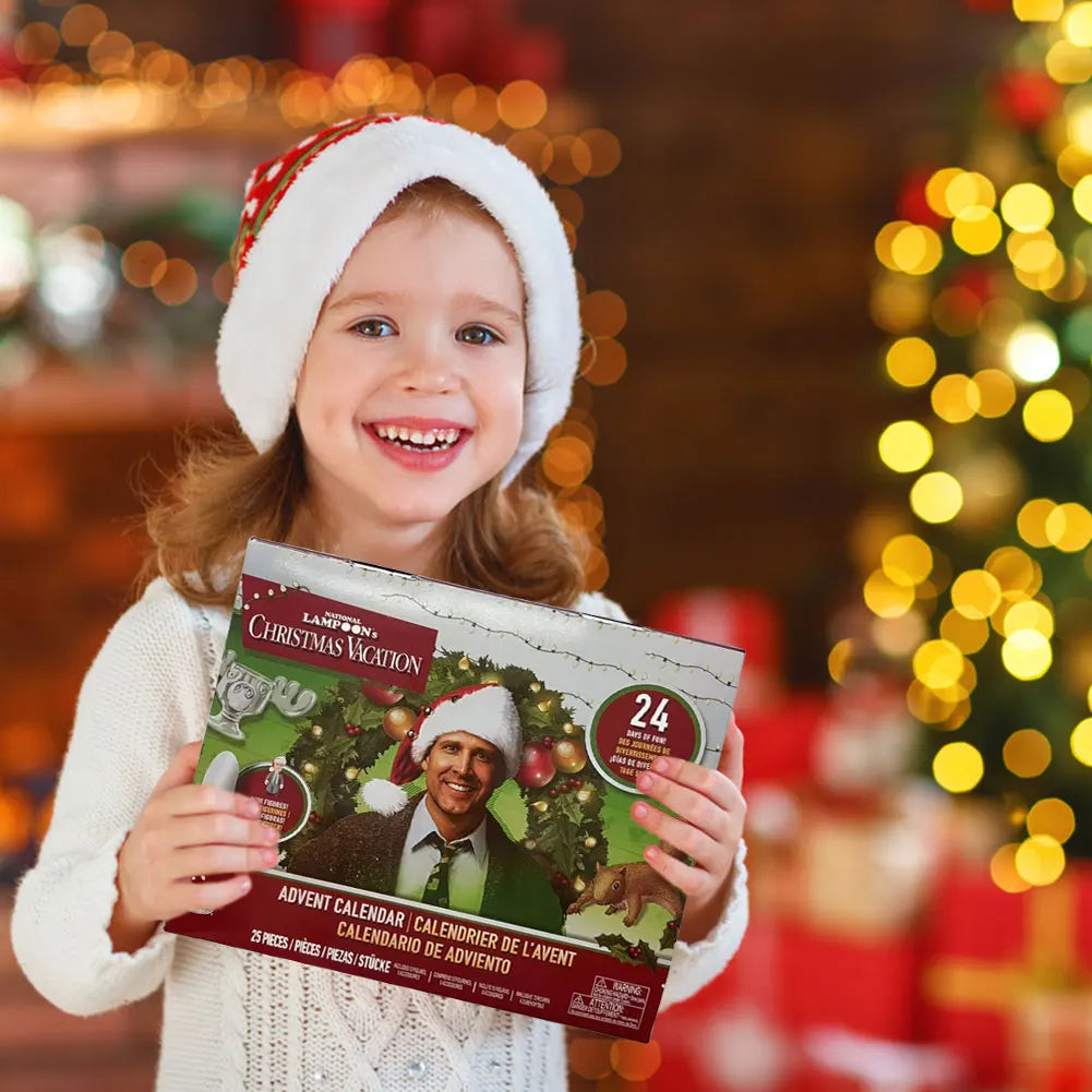 Advent Calendar 24 Days 3D Figures Christmas Countdown Gift