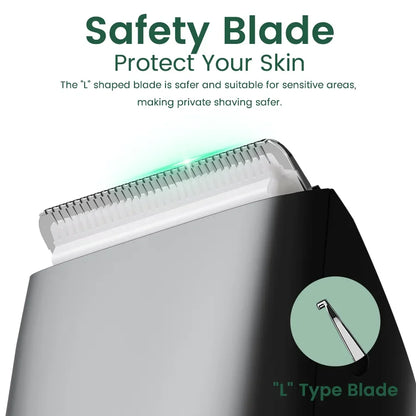 Body Groomer Waterproof Dual Head Electric Shaver With LED Light Foil Blades TikTok Viral Spring 2026 Gift