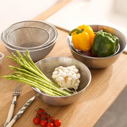 Stainless Steel Drain Basket Colander and Strainer, Spring Cleaning 2026 Eco Friendly Kitchen Tool