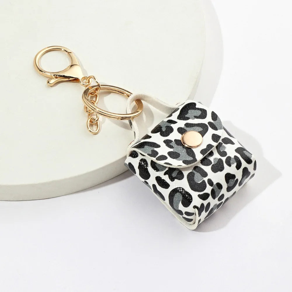 1+1 Free Birkin Inspired Mini Hand Bag - Small Shell Coin Bag Charm Keychain