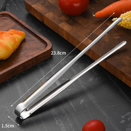 Stainless Steel BBQ Tongs Non-Slip Heat Resistant Grill Food Clip – Kitchen & Outdoor 2026