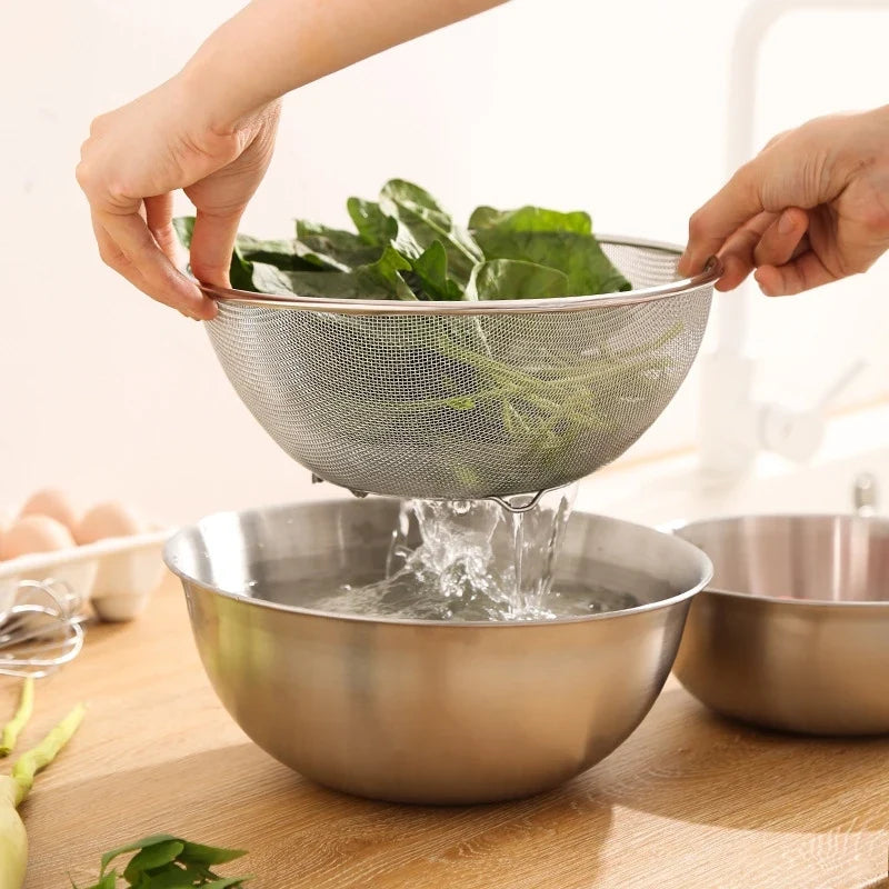 Stainless Steel Drain Basket Colander and Strainer, Spring Cleaning 2026 Eco Friendly Kitchen Tool