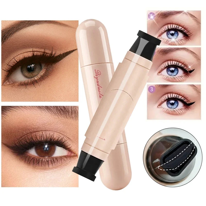Waterproof Eyeliner Stamp Pen Rotating Cat Eye Tool Sweat Proof Long Lasting for Beginners TikTok Viral Fall 2026