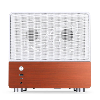 Mini ITX MicroATX PC Case Sea View Glass Compact Gaming