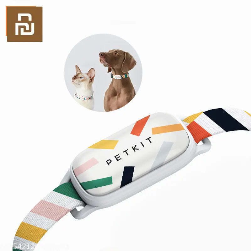 Smart Pet Collar Adjustable Soft Nylon Personalized Dog Cat Collar App Enabled Fall 2025 Waterproof ID Tag
