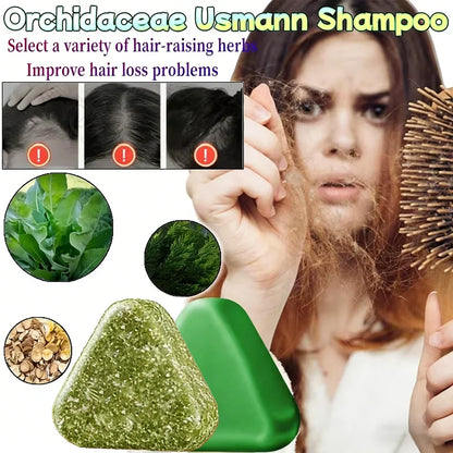 Herbal Shampoo Soap Handmade Hair Care for All Hair Types Oil Control Refreshing Fall 2026 Trend