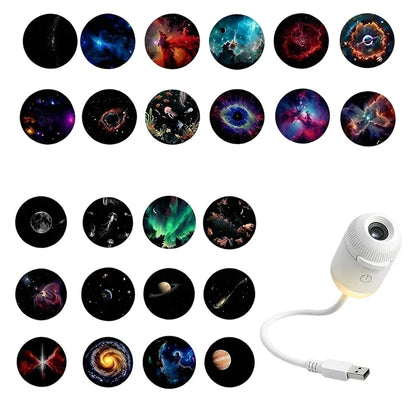 Galaxy Star Projector Night Light 2-in-1 Mood Lamp With Adjustable Brightness Viral Fall 2026 Gift