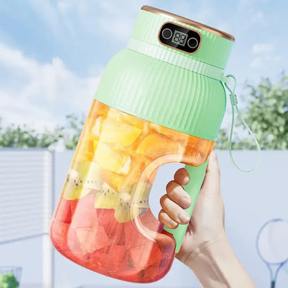 Portable Juicer Cup Multifunctional USB Blender With Digital Display Viral Trend Fall 2026 Travel