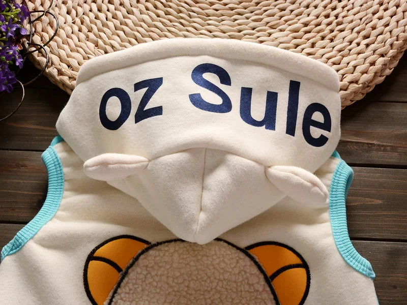 Styling suggestion for kids thick velvet fleece 3-piece sleepwear set