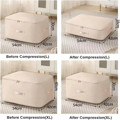 Large Capacity Compression Storage Bag - Home Organizers for Clothes & Quilts, Moisture-Proof