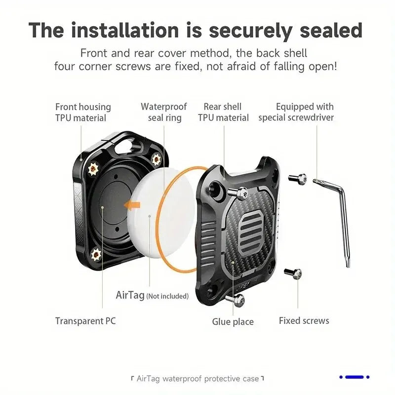 AirTag Case IP67 Waterproof Protective Cover For Anti Loss Tracker Fall 2026 Gift Idea