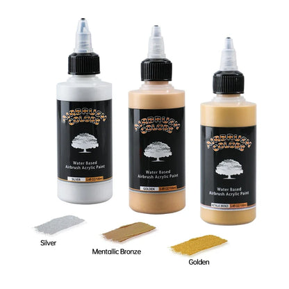 Airbrush Acrylic Paint Set - 8-Color Water Based Paints for Nail Art, Wood and Fabric DIY Crafts Spring 2026