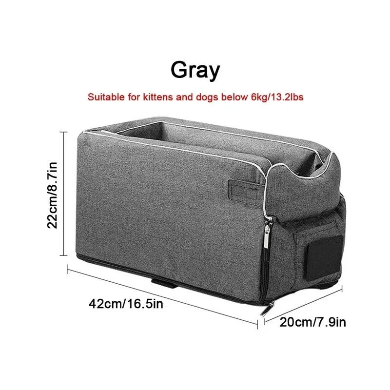 Dog Car Seat Portable Carrier Bed Booster Seat Road Trip 2025 Travel Safety Cozy Durable Pet