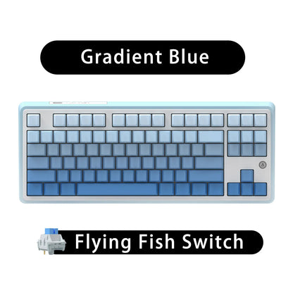Mechanical Keyboard 87 Key Tri Mode RGB Hot Swappable
