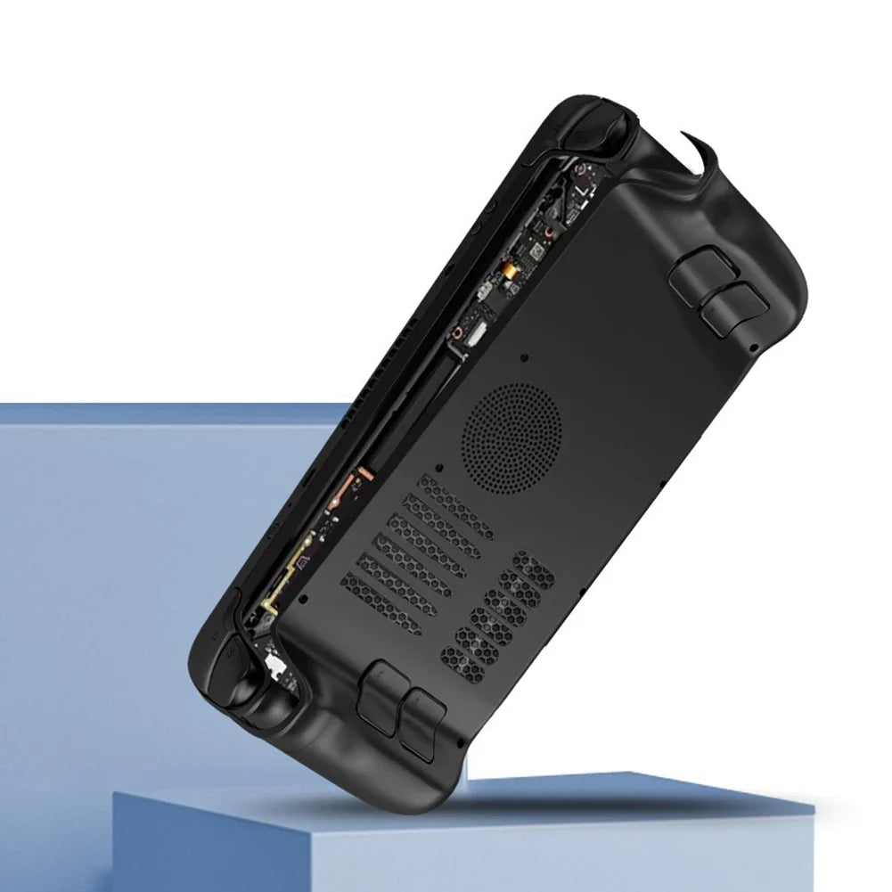 Steam Deck Clear Cooling Back Cover With Stand Bracket