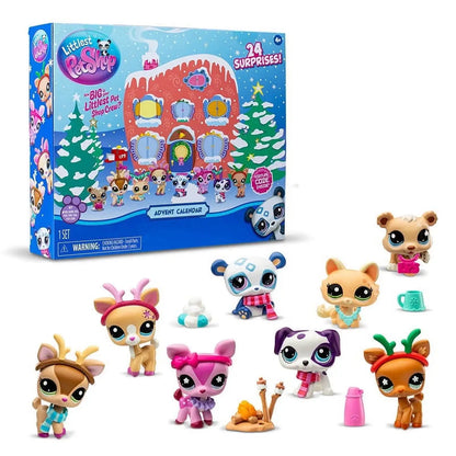 Advent Calendar Little Pets 24 Mystery Figures Holiday
