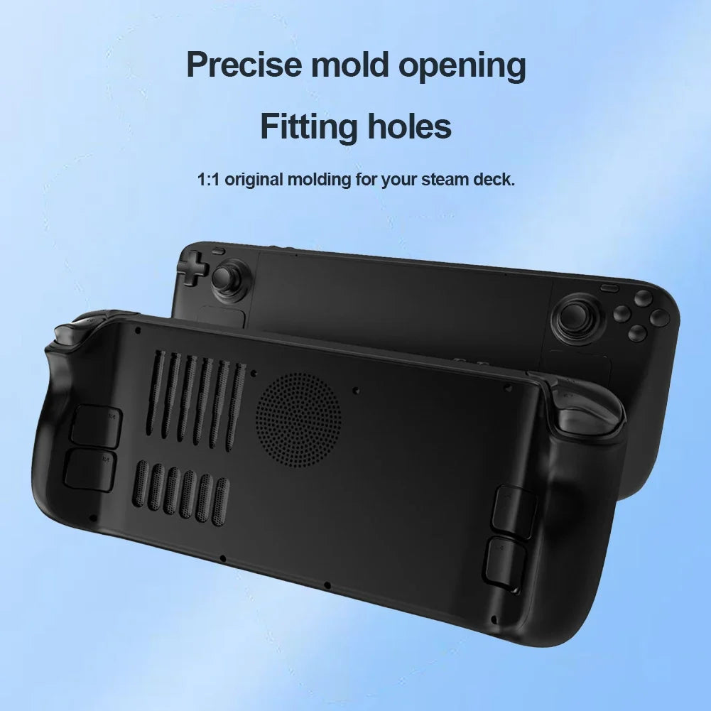 Steam Deck Clear Cooling Back Cover With Stand Bracket