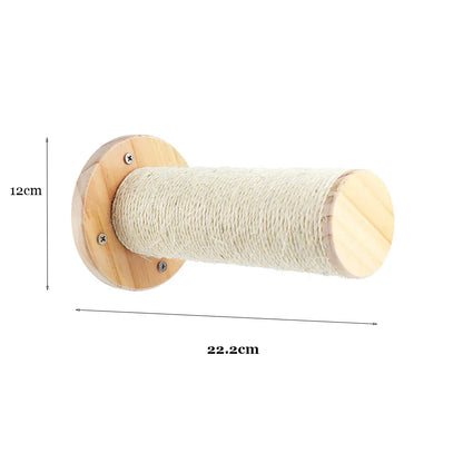 Cat Tree Wall Mounted Hammock Set Vertical Climbing Cat Furniture Fall 2025 Space Saving Scratching Playground